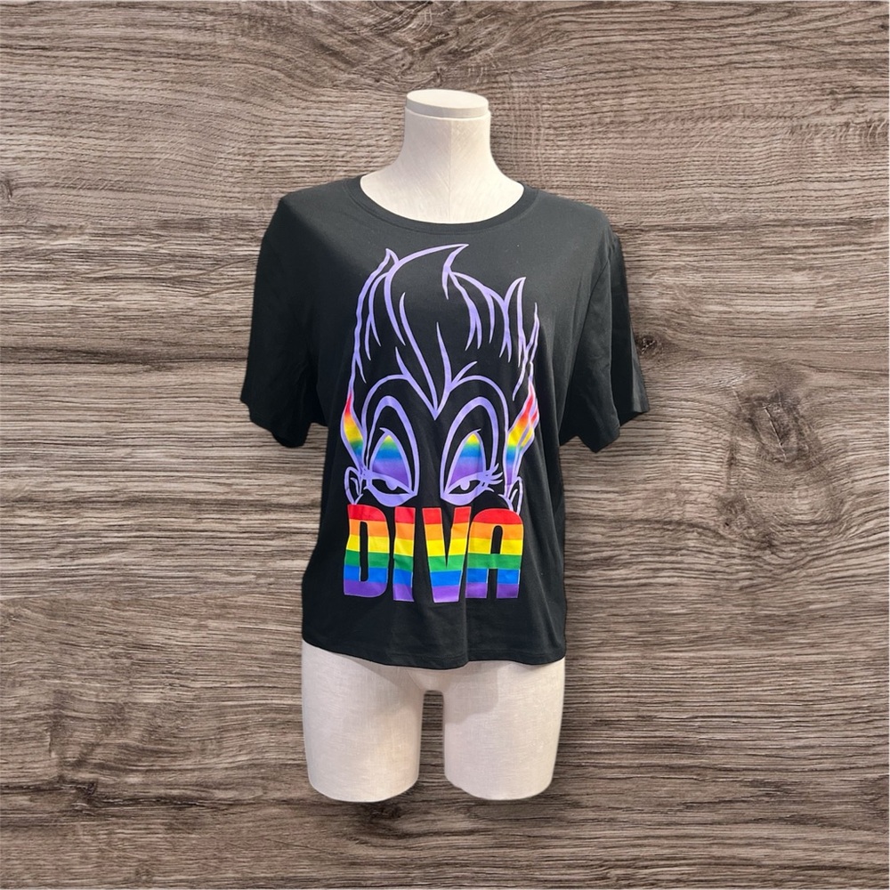 Disney Ursula Black Diva T-Shirt
